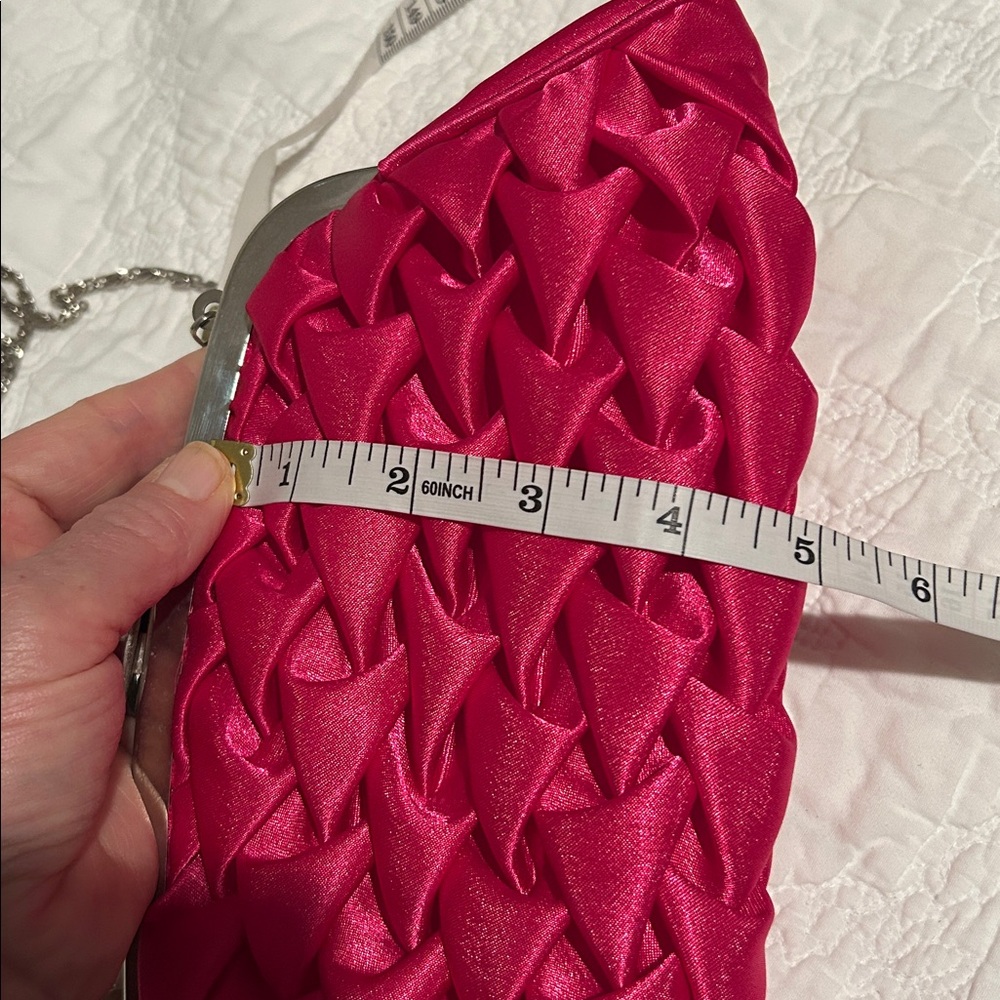 Elegant Pink Clutch Bag - Picture 9 of 10